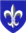 CP-Lilie- Wappenform, Aufkleber
